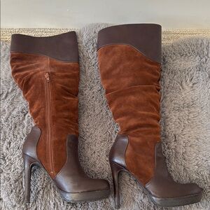 Jessica Simpson Brown Knee-High Women's Boots